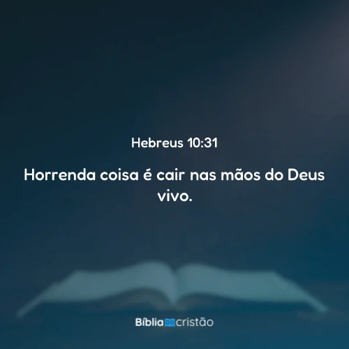 Hebreus 10:31