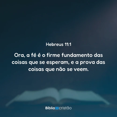 Hebreus 11:1