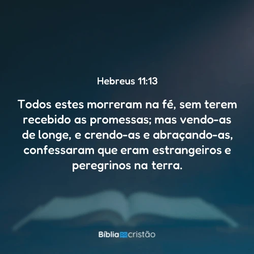 Hebreus 11:13