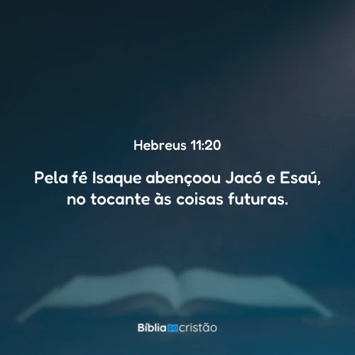 Hebreus 11:20