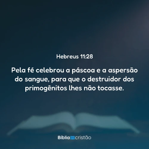 Hebreus 11:28