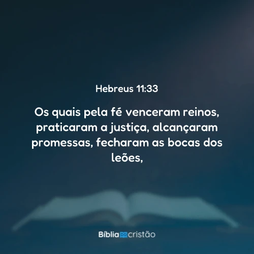 Hebreus 11:33