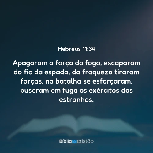 Hebreus 11:34