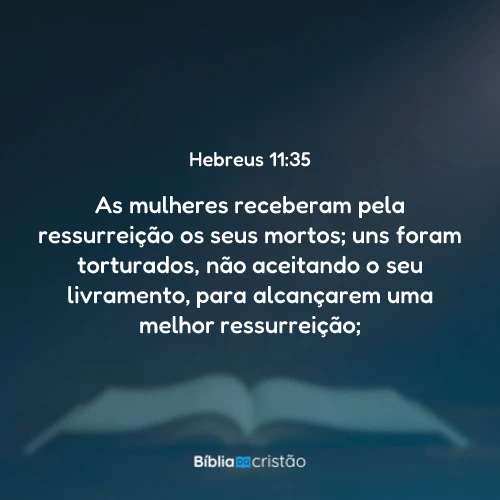 Hebreus 11:35