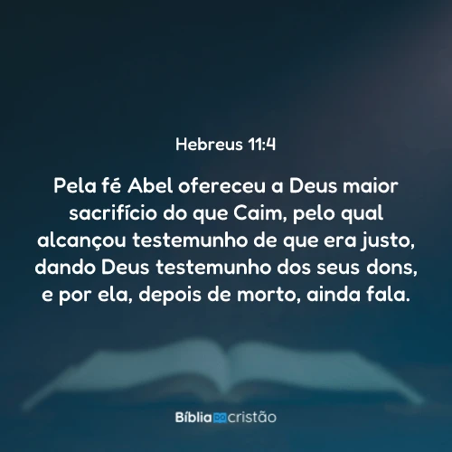 Hebreus 11:4