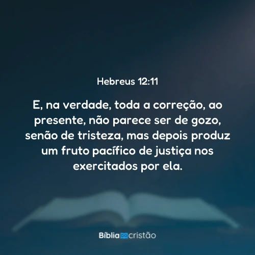 Hebreus 12:11