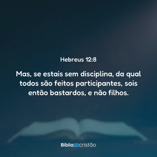 Hebreus 12:8