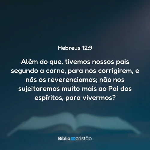 Hebreus 12:9