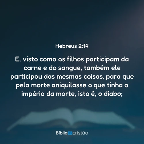 Hebreus 2:14