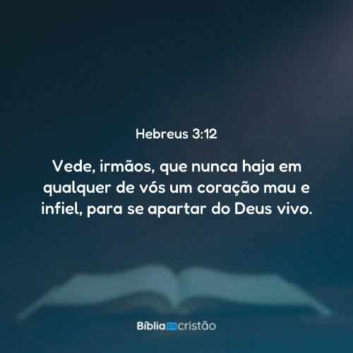 Hebreus 3:12