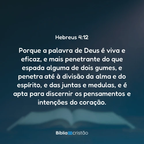 Hebreus 4:12