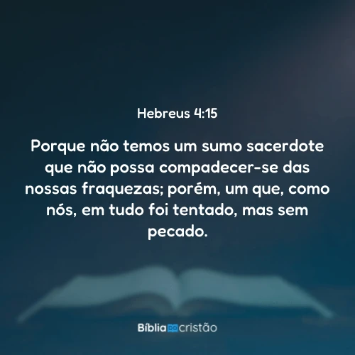 Hebreus 4:15