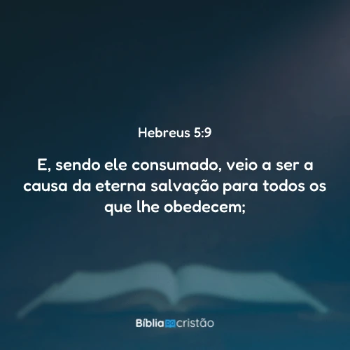 Hebreus 5:9