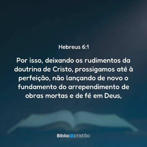 Hebreus 6:1