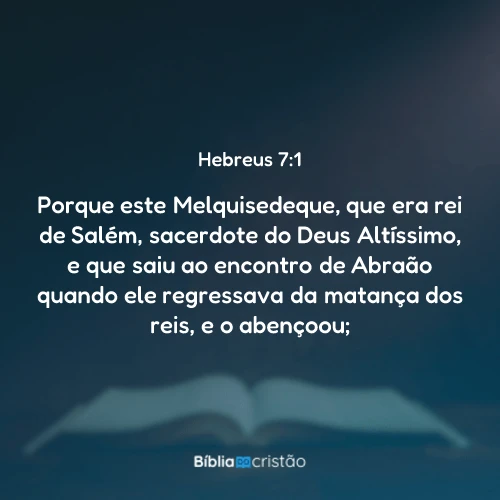 Hebreus 7:1
