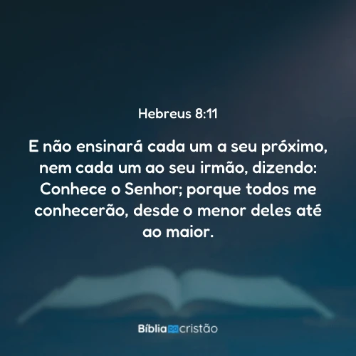 Hebreus 8:11