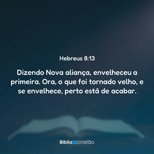 Hebreus 8:13