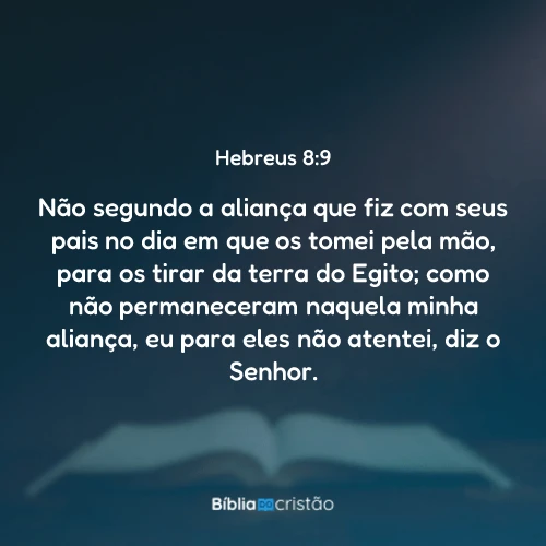 Hebreus 8:9