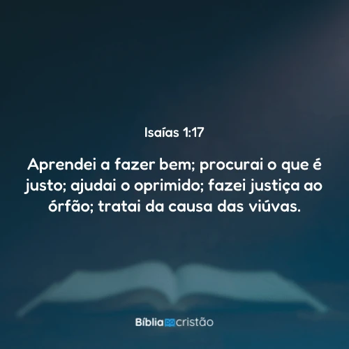 Isaías 1:17