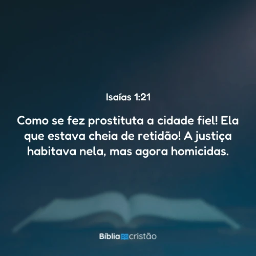 Isaías 1:21