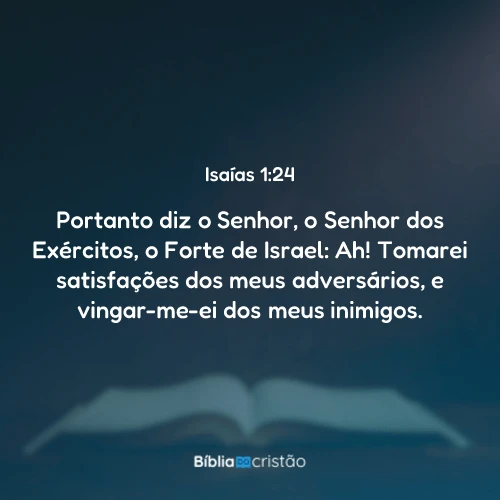 Isaías 1:24