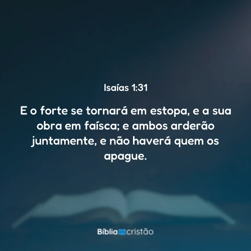 Isaías 1:31