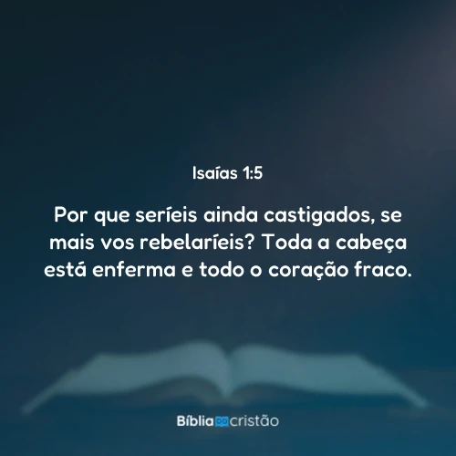 Isaías 1:5