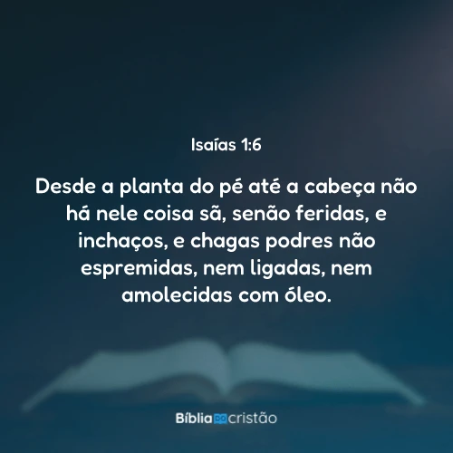 Isaías 1:6