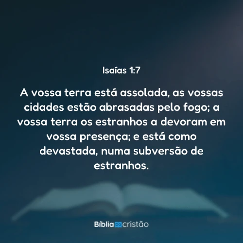 Isaías 1:7