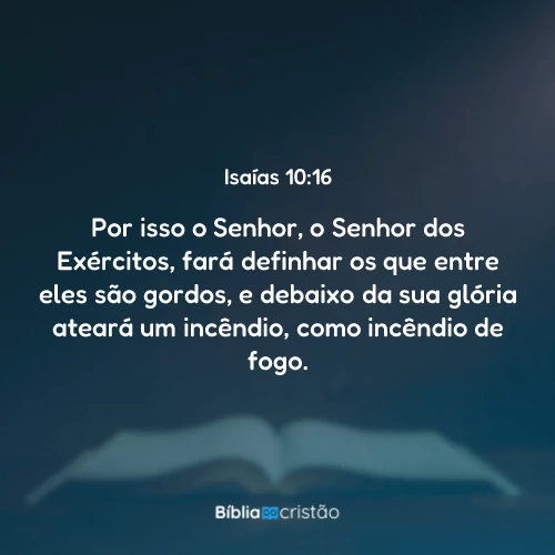 Isaías 10:16