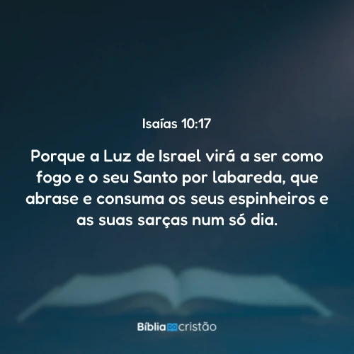 Isaías 10:17