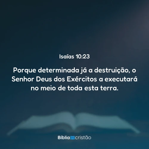 Isaías 10:23