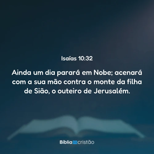 Isaías 10:32