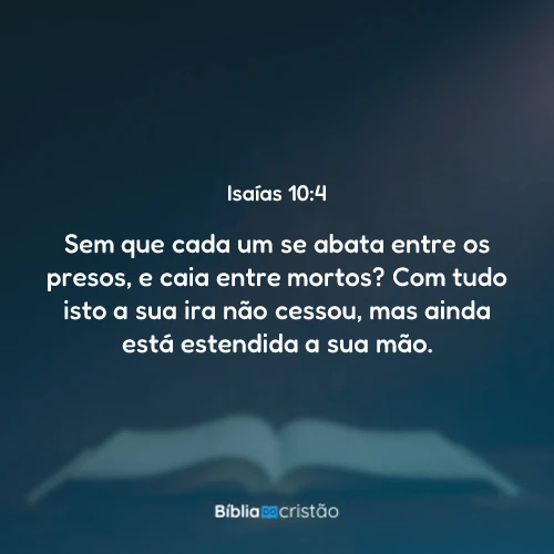 Isaías 10:4
