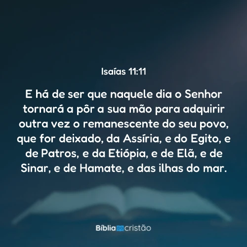 Isaías 11:11