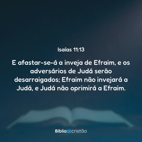 Isaías 11:13