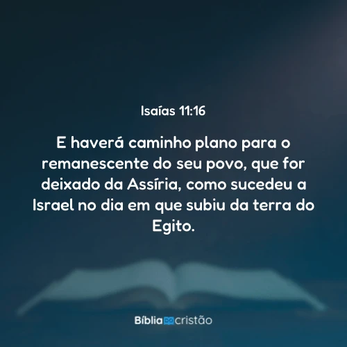 Isaías 11:16