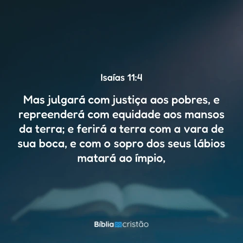 Isaías 11:4