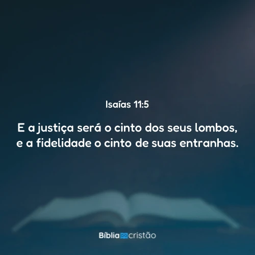 Isaías 11:5