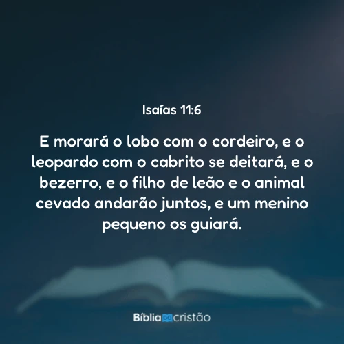 Isaías 11:6