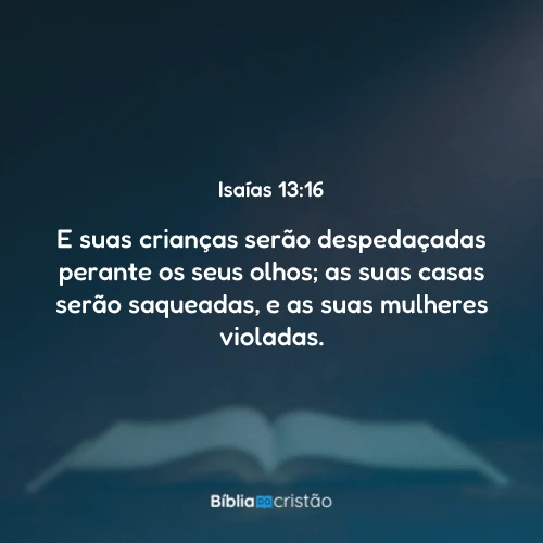 Isaías 13:16