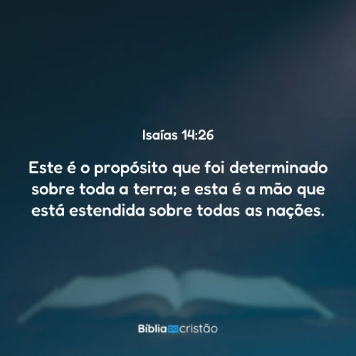 Isaías 14:26