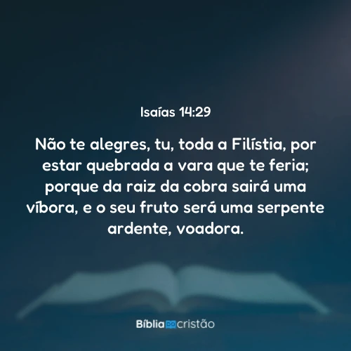 Isaías 14:29