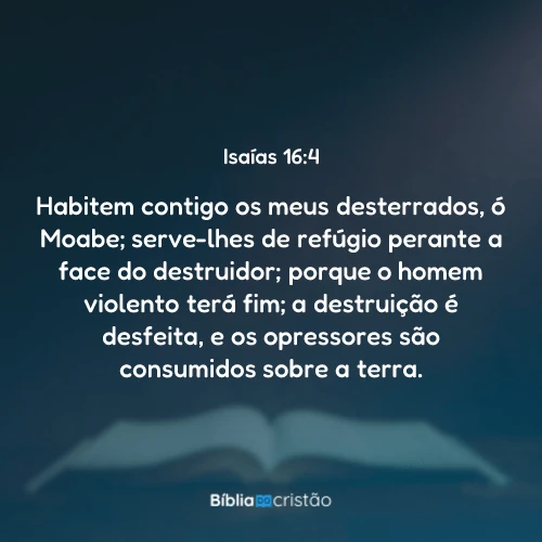 Isaías 16:4