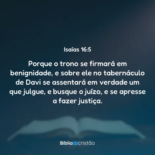 Isaías 16:5