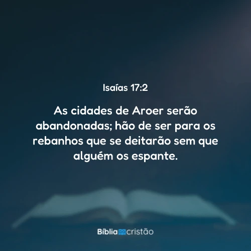 Isaías 17:2
