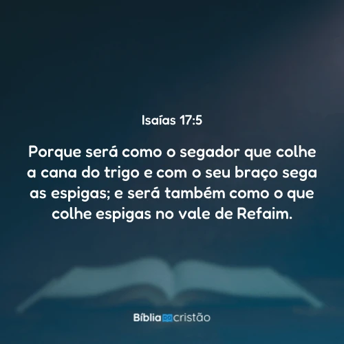 Isaías 17:5