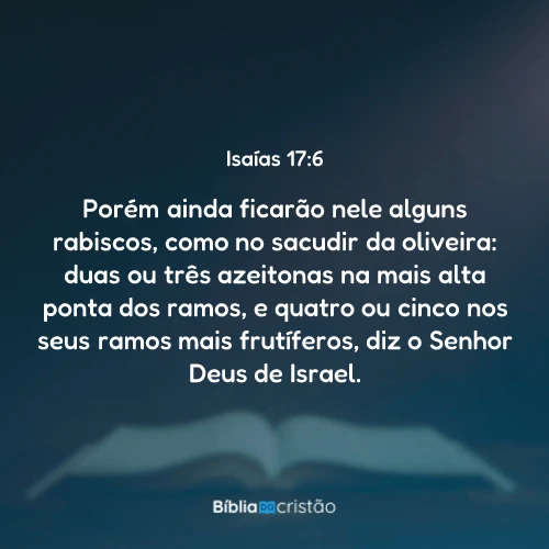 Isaías 17:6