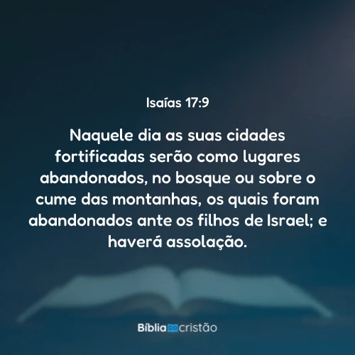 Isaías 17:9