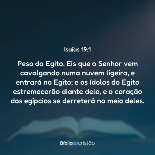 Isaías 19:1